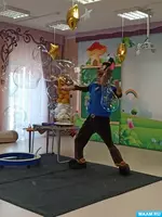 Увлекательное шоу мыльных пузырей на празднике Ваших детей LuxEvent