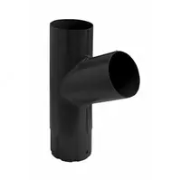 Тройник водосточный D1= 80-220 мм D2= 80-100 мм  Материал: пластизол; сталь…  оцинкованный…