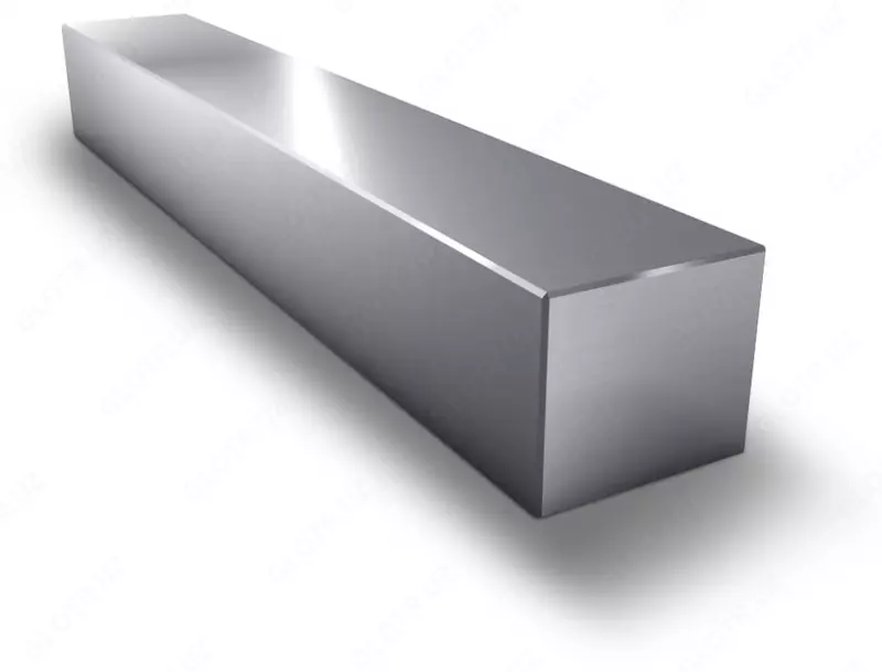  Kvadrat alyuminiy Kvadrat tomoni: 8-180 mm  Marka: D16t; AD31; D16...  Standart: 21488-97; 21488-77 - 