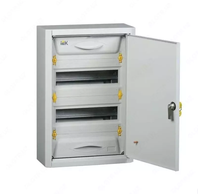 Электрический щит Размеры: 1200х750х300; 500х400х220; 650х500х220...  Вид: с монтажной панелью...