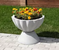 Цветники Ширина: 240-5000 мм  H= 60-3000 мм  L= 280-2200 мм  Материал: стеклопластиковый композит...