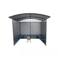 Chekish pavilyonlari L= 2000; 2500; 3000... mm  Kengligi: 1650; 1800; 1840... mm  H= 2300; 2500; 2540.. mm  Qoplama: astar; emal