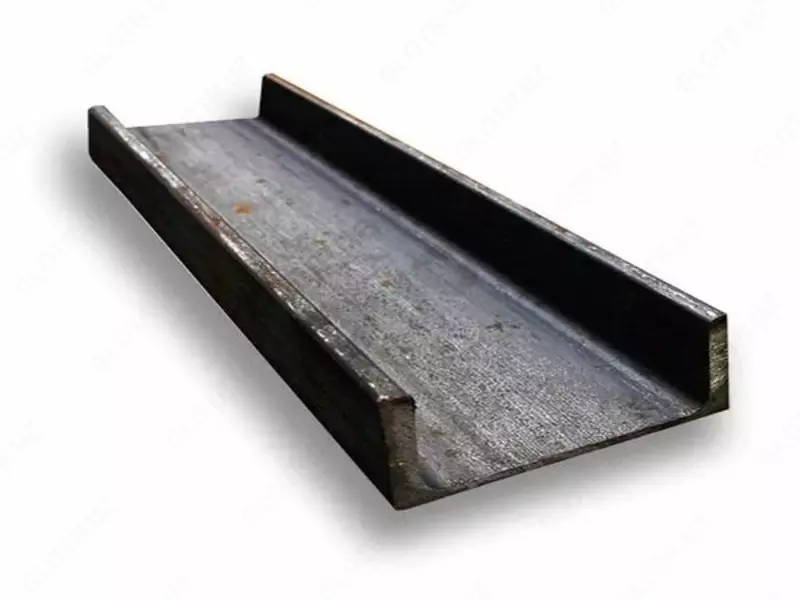 Швеллер БУ 5-40 мм L= 2-12 мм  Марка стали: 3  ГОСТ 8240-97  Маркировка: у; в; п