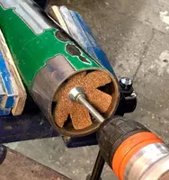  Quvurlar tayanchlarini tozalash  tozalash; bimetalik quvurlar; burgulash  Usul: gidrotozalash... - 