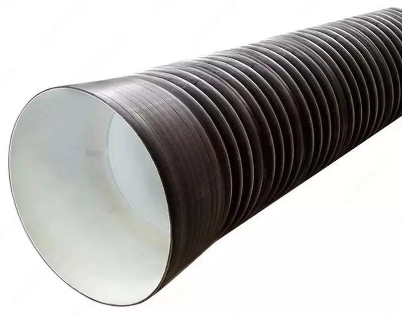  Spiral gofrirovka qilingan quvurlar D= 500-3600 mm s= 2-4 mm  galvanizli; polimer bilan qoplangan - 