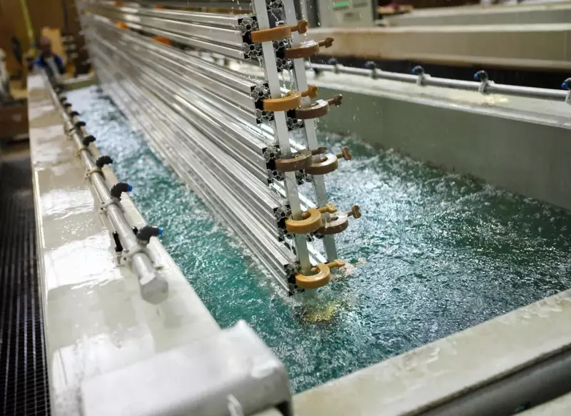  Galvanik ishlar  mis lenta qoplamasi; alyuminiy qatlam - 