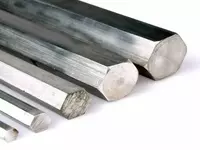  Zanglamaydigan polatdan yasalgan olti burchakli 12X18H10T; 08X18H10T; 20X13…  Hajmi: 5-260 mm  kalibrlangan; h/c; x/c - 