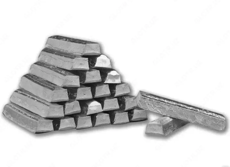 Чушка цинковая Размер: 25х25х200  Марка: Ц0; ЦАМ4-1; ЦВ...  Стандарт: 19424-74; 3640-94