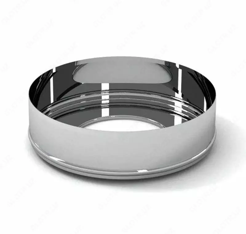  Заглушка дымохода D= 110-200 мм  Марка стали: AISI 430 - 