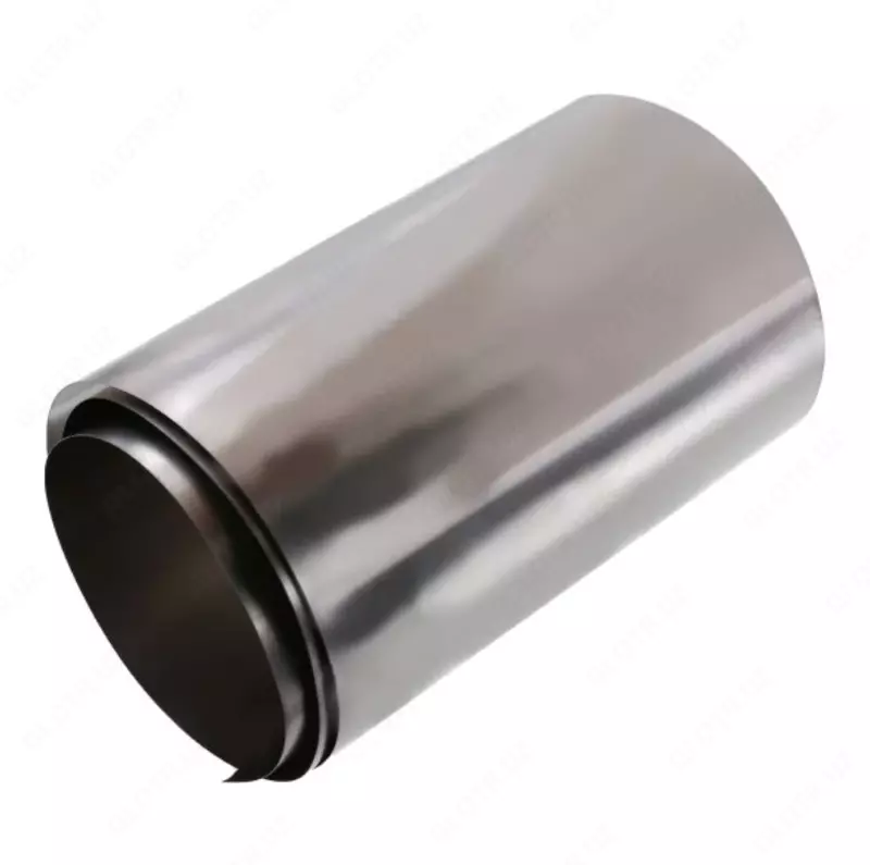 Фольга титановая ВТ1-0; ОТ4-0 s= 0.002-0.5 мм  Ширина: 40-300 мм