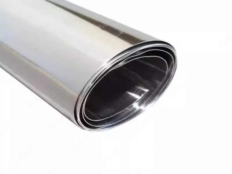  Фольга титановая ВТ1-0; ОТ4-0 s= 0.002-0.5 мм  Ширина: 40-300 мм - 