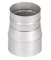 Переход дымохода D= 115-250 мм  Марка стали: AISI 316; AISI 430