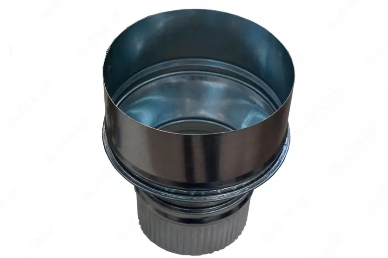  Переход дымохода D= 115-250 мм  Марка стали: AISI 316; AISI 430 - 