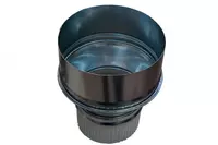  Переход дымохода D= 115-250 мм  Марка стали: AISI 316; AISI 430 - 