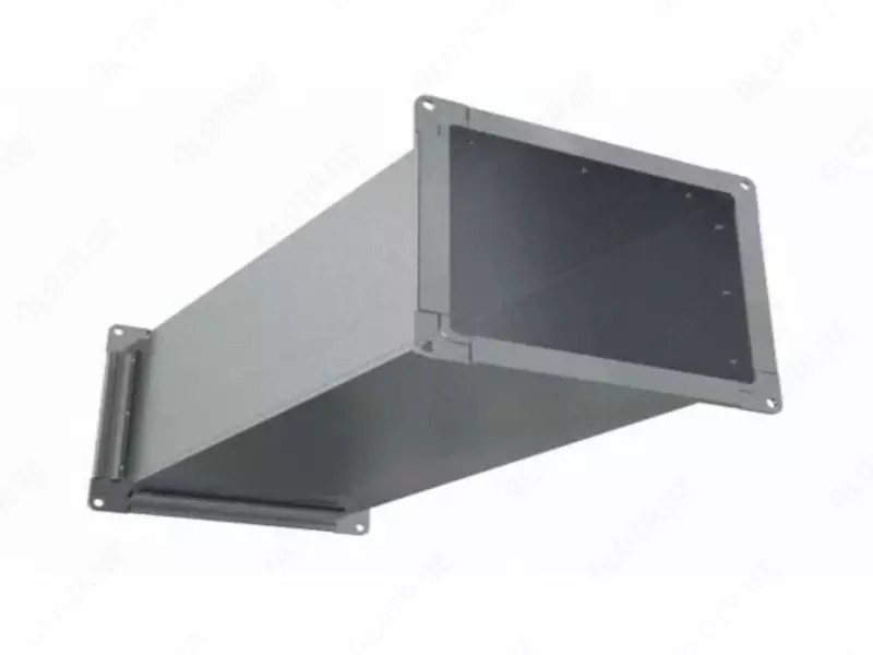 Прямоугольный воздуховод Ширина: 60-2000 мм  H= 100-1200 мм  s= 0 5-1 2 мм  Вид: вентиляционный