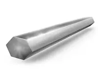  Titan olti burchakli Hajmi: 7-30 mm  Marka: PT-3V; VT3-1; VT1-0  GOST 2879-88  L= 0 4-2 76 mm - 