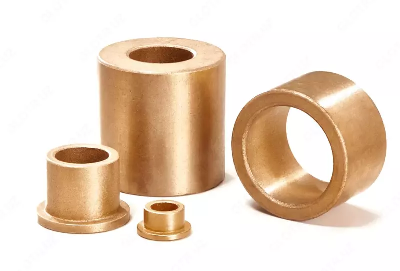 Втулка бронзовая D_наруж.= 20-1015 мм  D_внутр.= 10-180 мм  L= 0 045-2 345 м  Марка: БрАЖ9-4...