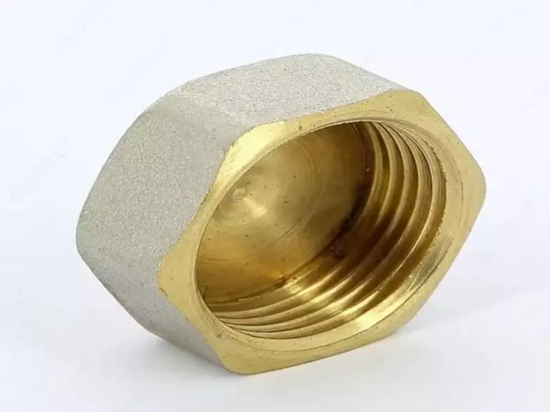  Заглушки латунные D= 15-50 мм  Способ присоед: внутренняя резьба; наружная резьба; муфтовая... - 