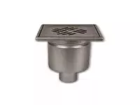 Трап нержавеющий D= 50-110 мм  Размер: 150х150; 100х100; 200х200…мм  Вид: горизонтальный...