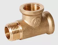 Тройник бронзовый D1= 1 1/4; 1... D2= 1; 1 1/4…  Соединение: внутренняя резьба; пайка