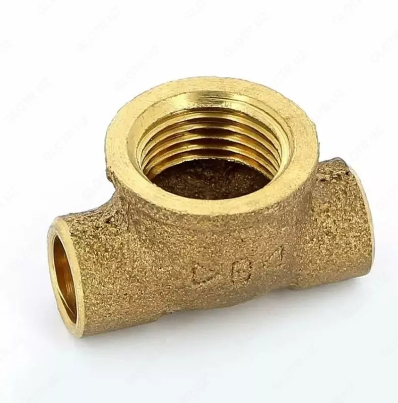 Тройник латунный D1= 10-63 мм