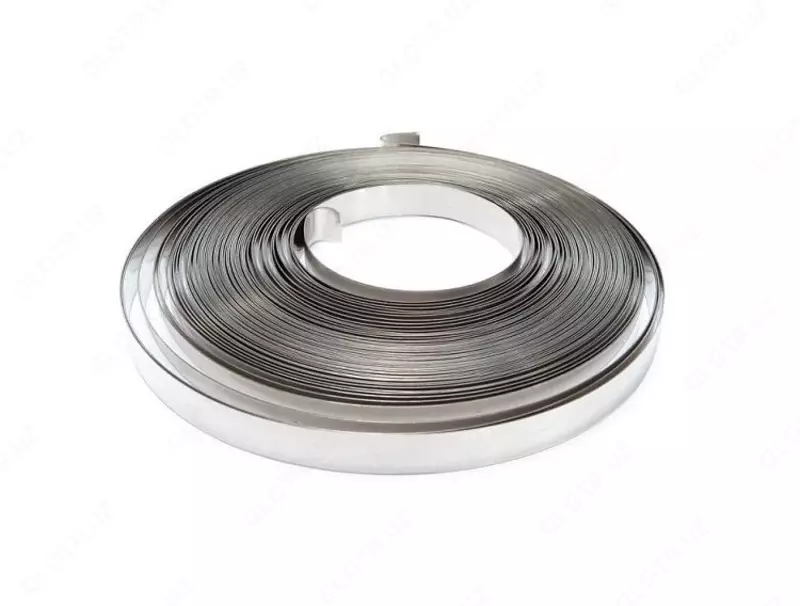 Нихромовая лента s= 0 02-4 мм  Ширина: 1-400 мм  Марка: Х20Н80; Х15Н60; Х23Ю5Т…  Тип: нихромовая...