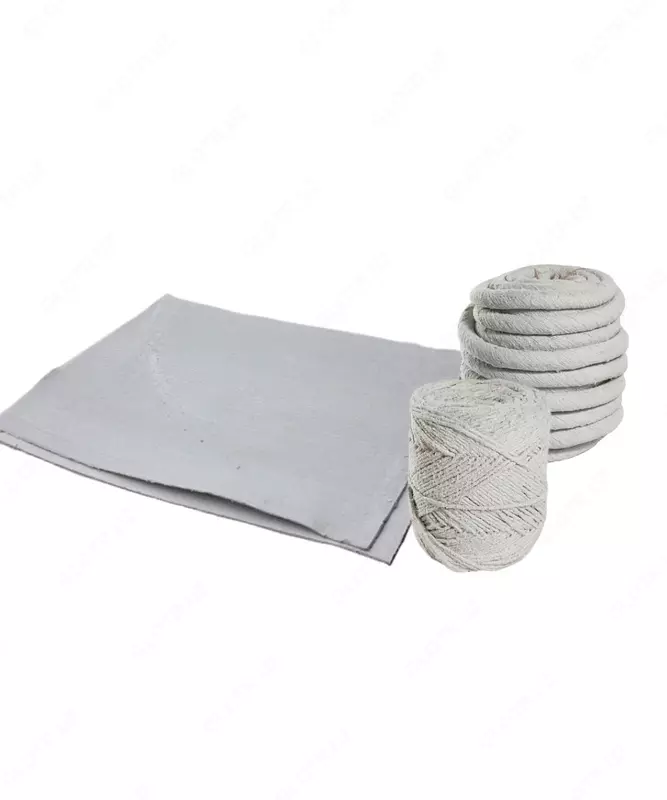  Асбестотехнические изделия: ткань; шнур  Раскрой: 1.2х0.8; 1.2х1; 0.6х1; 0.8х1… м  s= 0 35-60 мм - 