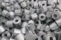 Аноды цинковые Ц0; Ц0А; ЦВ; ЦВ0; Ц1  s= 5-23 мм  Ширина: 50-520 мм  L= 0 1-1 мм