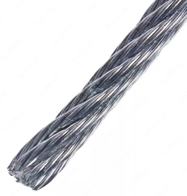 Канат DIN 3060 D= 2-20 мм  Покрытие: оцинкованный