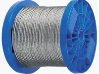 Канат ГОСТ 2688-80 D= 3 6-61 мм  оцинкованный; светлый; с полимерным покрытием...