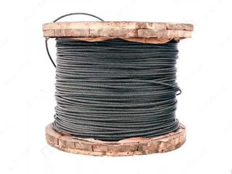  Канат ГОСТ 2688-80 D= 3 6-61 мм  оцинкованный; светлый; с полимерным покрытием... - 