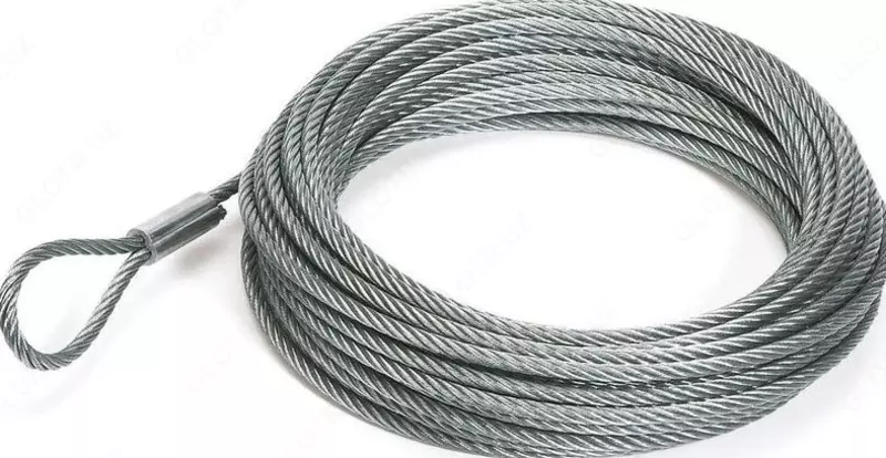 Канат ГОСТ 3062-80 D= 0 65-11 5 мм  Покрытие: оцинкованный; светлый; черный