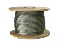  Канат ГОСТ 3067-80 D= 3 1-18 5 мм  оцинкованный; светлый - 