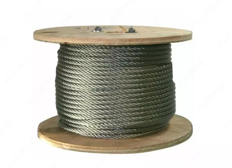  Канат ГОСТ 3067-80 D= 3 1-18 5 мм  оцинкованный; светлый - 