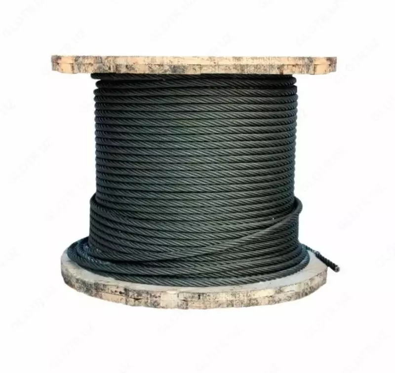  Канат ГОСТ 3079-80 D= 5 8-75 мм  Покрытие: оцинкованный; светлый - 