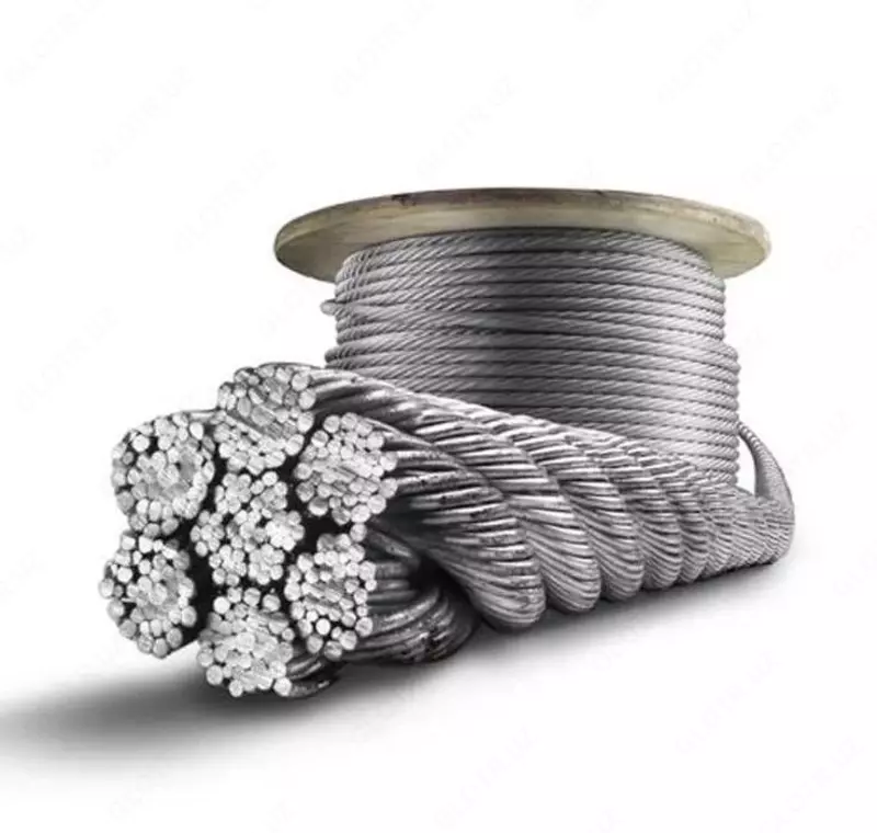 Arqon GOST 3089-80 D= 11 5-64 5 mm  galvanizli; yoruglik