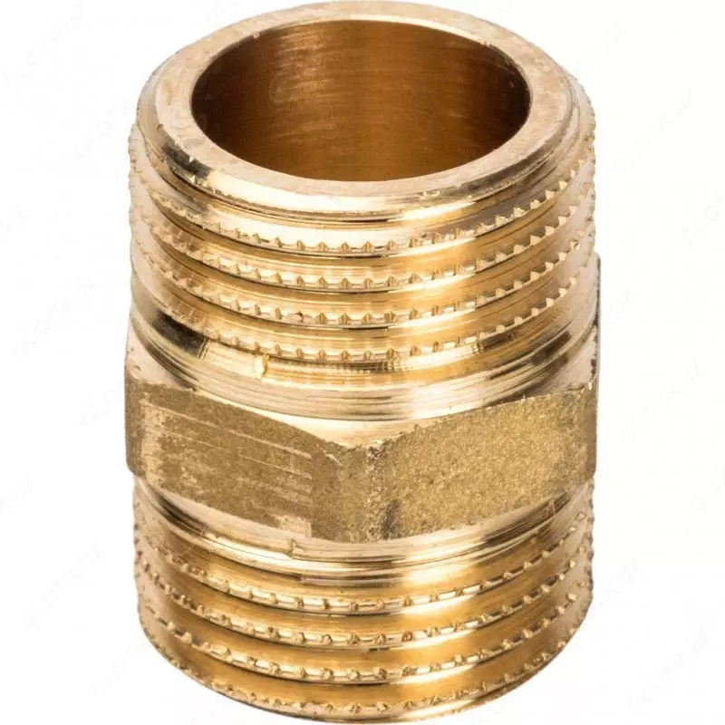 Nipel D1= 5-110 mm  D2= 6-80 mm  Material: choyan; guruch; zanglamaydigan polatdan ...  Brend: AISI 304...