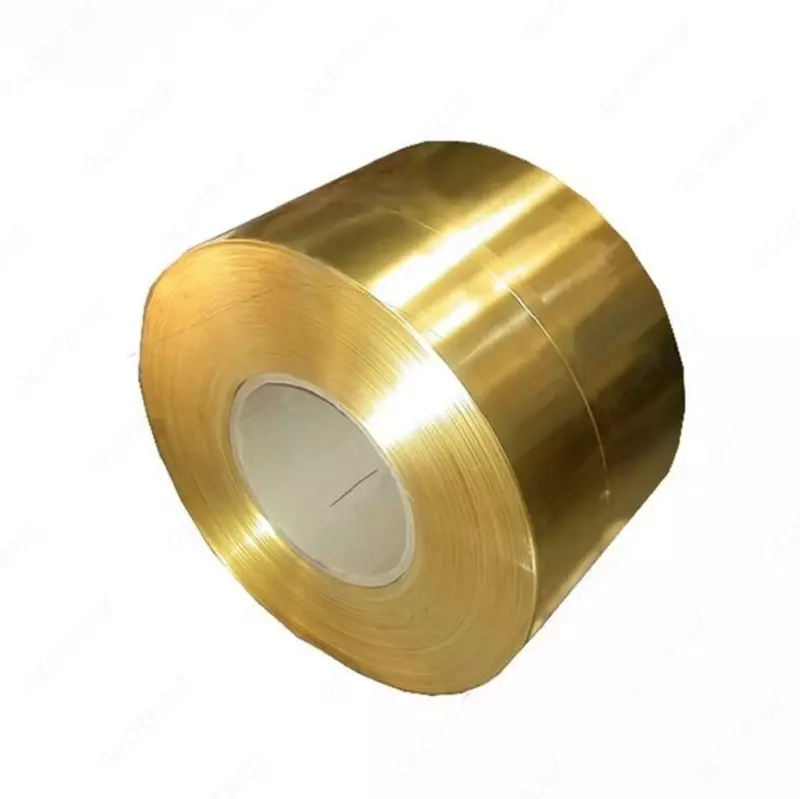 Латунная лента Марка: Л63; Л63т; Л63м…  s= 0 05-8 мм  Ширина: 0 1-670 мм  Сост.: твердая; мягкая...