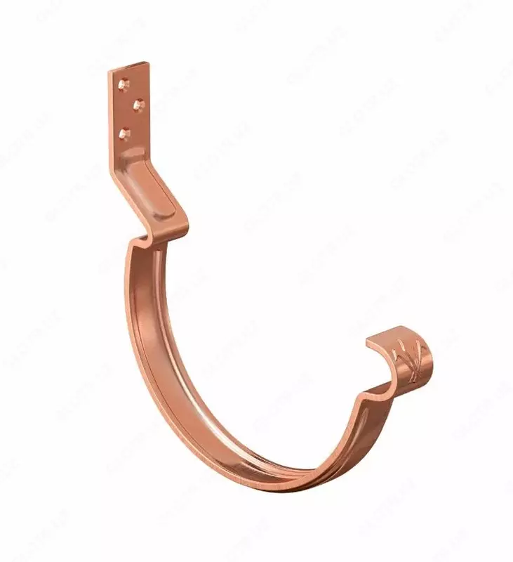 Держатель желоба  кронштейн  крюк 70-320 мм  Глубина: 86-400 мм  Материал: сталь; медь; ПВХ