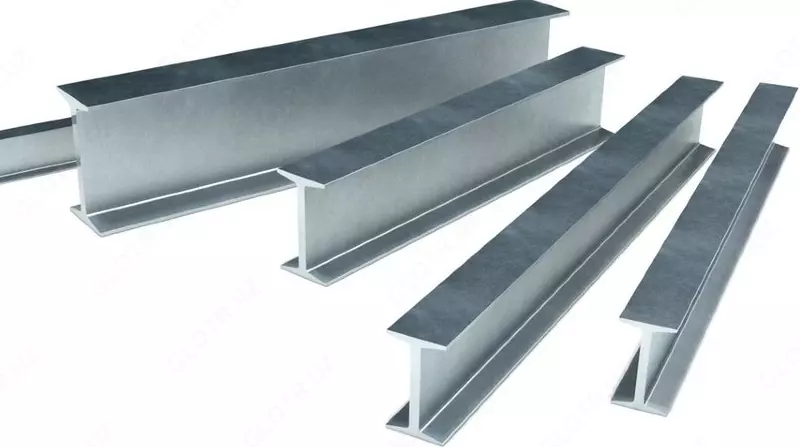 Двутавровая балка Размер: 10 - 260  Сталь: С255; С355; Ст3...  Производство: сварная; г/к...