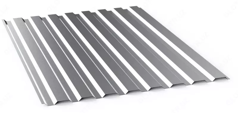 Профнастил оцинкованный 1.06хL; 0.902хL; 0.8хL... м  s= 0 17-2 5 мм  Марка: НС35; Н60; Н75...