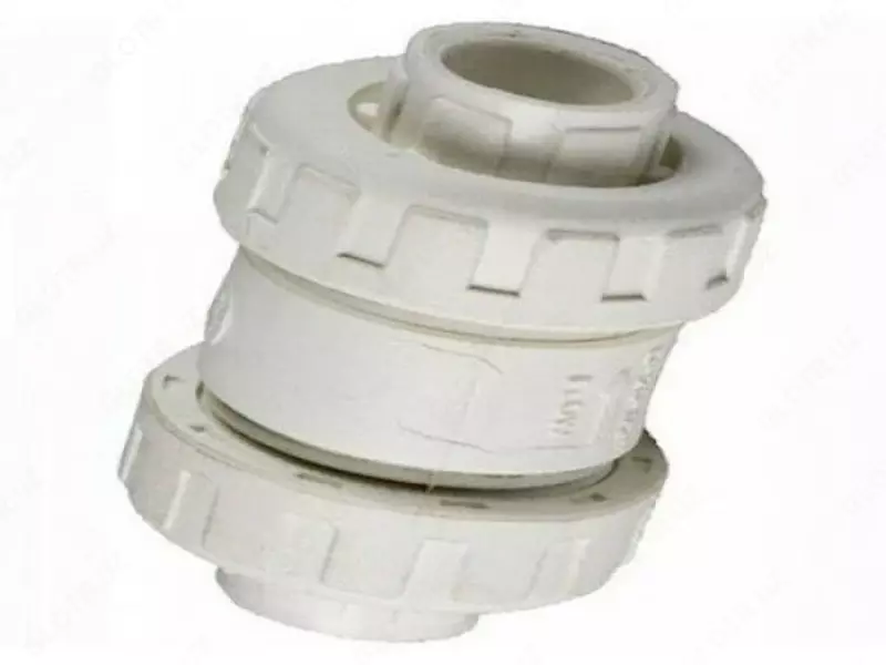  PP klapan; PVX; PE; metall-plastmassa ... D = 6-315 mm  Turi: teskari; aerator…  Ru= 0 5-25 - 