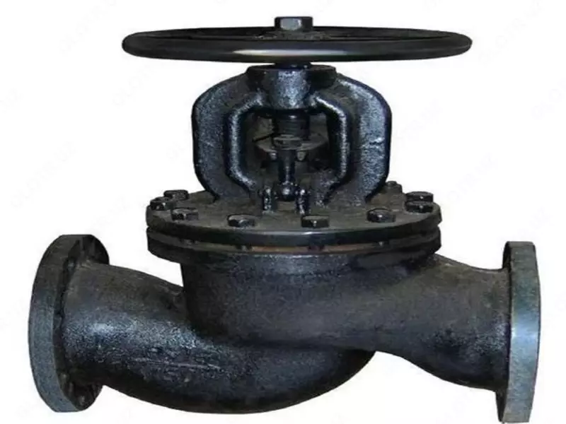  Вентиль чугунный - клапан запорный D= 1-300 мм  Маркировка: 15кч19п; 15кч18п; 15кч16п1... - 