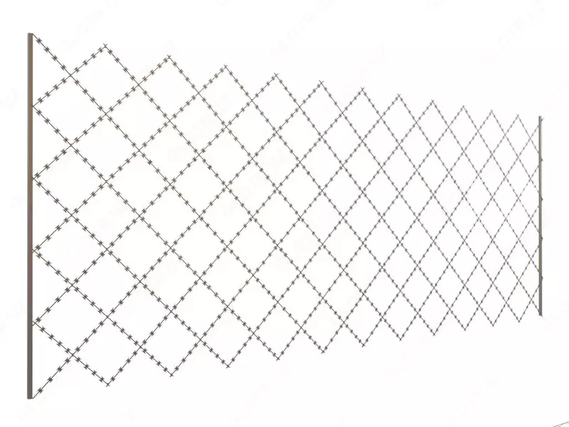 Плоское колючее ленточное заграждение - от {0} сум