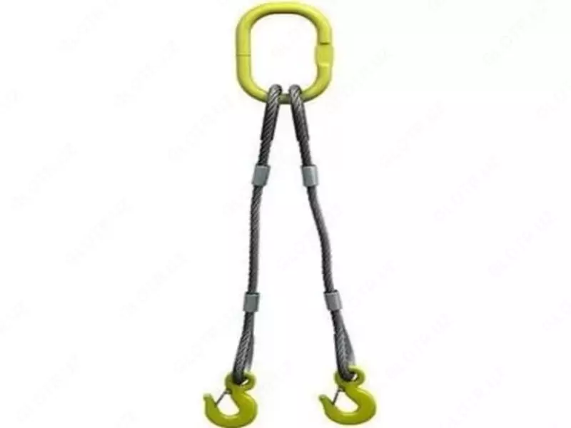  Arqonli slinglar (chalka) D= 6 2-39 5 mm  Turi: bitta shoxli; ikki tarmoqli; tort tarmoqli ... - 