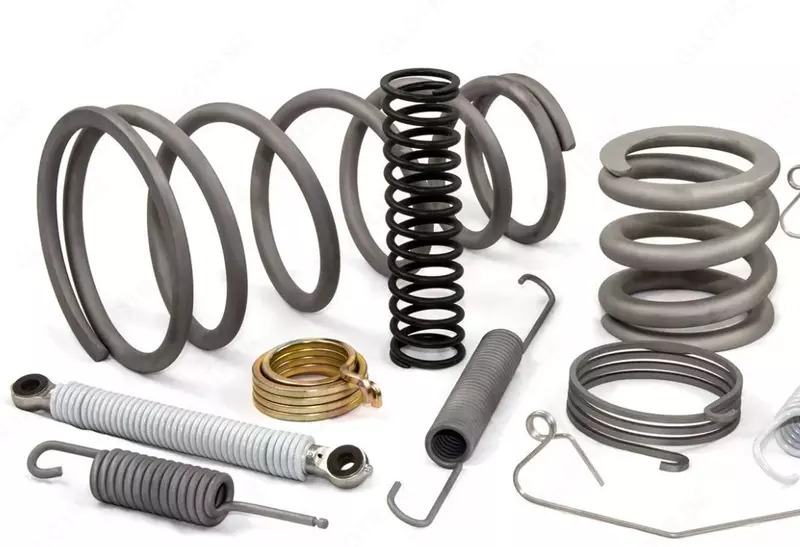  Изготовление пружин: сжатие; кручение; растяжение  Размеры: 3.6х34.4х375; 0.4х7х40; 0.5х4х14.7... - 