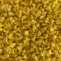  Резиновая крошка  Фракция: 0 1-15 мм  Цвет: бирюзовый; желтый; изумрудный; коричневый; красный... - 