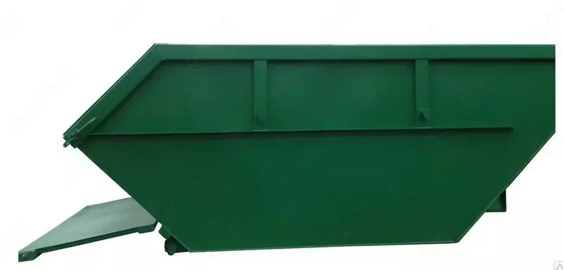 Бункеры для мусора стальные; ПНД  Ширина: 1700-2500 мм  Н= 1250-2500 мм  L= 1700-6100 мм