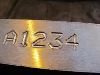  Drop jet belgisi; lazer; patnisdagi zarba nuqtasi; keramika; metall... - 