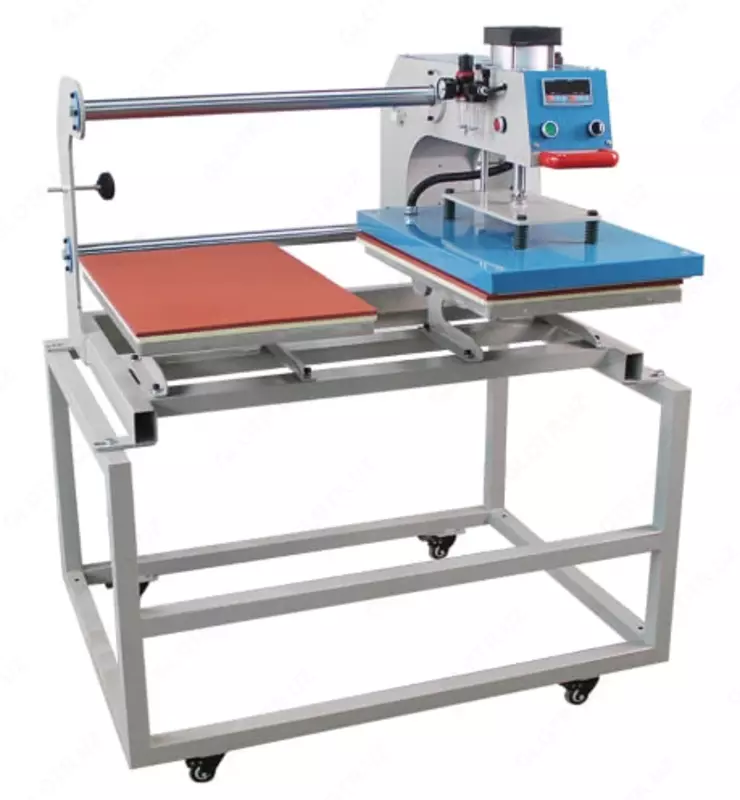 Пневматический термопресс с двумя станциями 40 х 60 см (Китай)